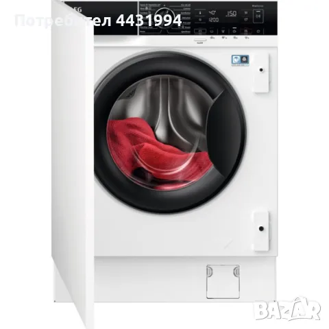 Пералня със сушилня AEG L7WBE68SI, снимка 1