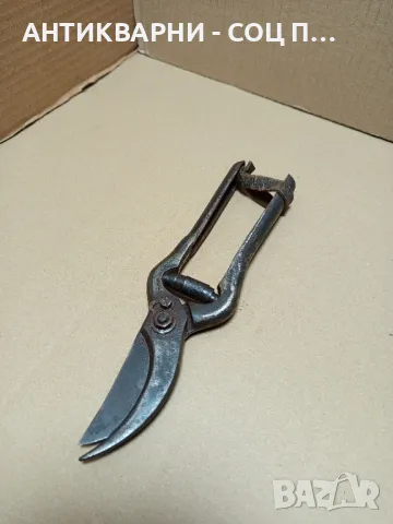 Соц Стара Лозарска Ножица Ножици., снимка 2 - Антикварни и старинни предмети - 49578124