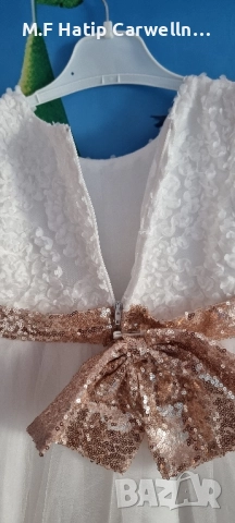 Прекрасна детска рокля. Подходящо за деца между 2 и 4 години.Без никакви забележки. Като нова, снимка 3 - Детски якета и елеци - 52532151