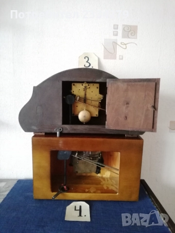 Стари каминни настолни часовници от различни години и часовникари., снимка 8 - Антикварни и старинни предмети - 52017186