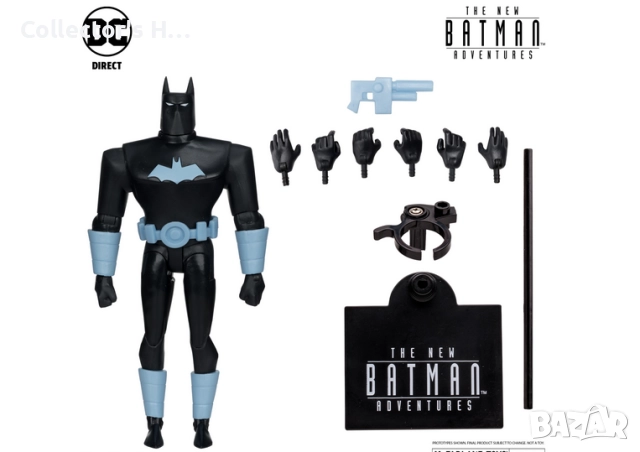 McFarlane Toys DC Direct The New Batman Adventures сет 6 екшън фигурки: Батман, Плашилото Ридлър и, снимка 15 - Колекции - 52077048