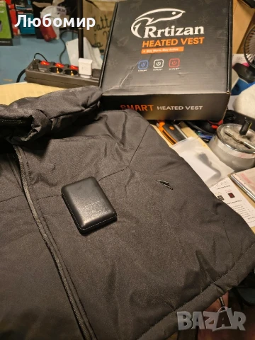 Отопляема жилетка Rrtizan за мъже и жени, лека отоплителна жилетка с батерия за зимен лов и ски

xl, снимка 5 - Якета - 50996212