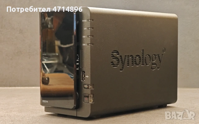 Мрежов сървър (NAS) Synology DS214, снимка 2 - Работни компютри - 53169540