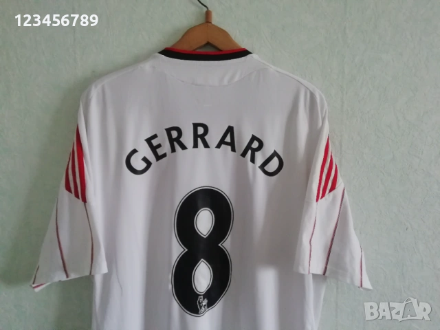 Liverpool Gerrard Adidas 3XL оригинална тениска фланелка екип Ливърпул Джерард , снимка 3 - Тениски - 53663453