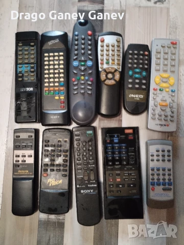 дистанционни за телевизори и видео, снимка 2 - Дистанционни - 50651871