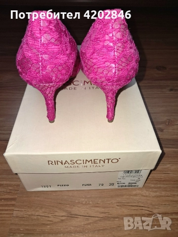 Rinascimento , снимка 9 - Дамски обувки на ток - 52692191