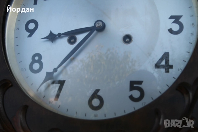 Немски стенен часовник ''Junghans'', снимка 3 - Стенни часовници - 52724037