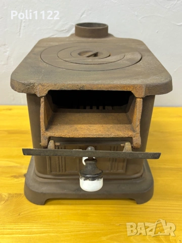 Автентична стара чугунена печка на дърва – ретро / антикварна, снимка 3 - Антикварни и старинни предмети - 53390617