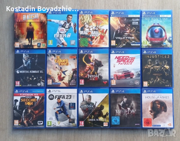 PS4 игри