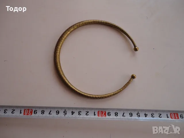 Шведско бронзово колие торква 