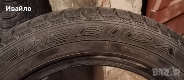 Продавам 2 броя зимни гуми 155.65.14 на 1 сезон дот 2020 Debica , снимка 4 - Гуми и джанти - 53535411