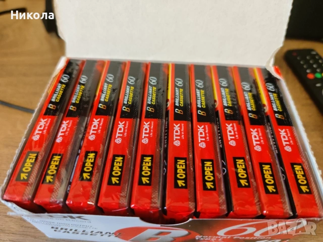 TDK B60 Brilliant cassette Type I, снимка 6 - Аудио касети - 53742192