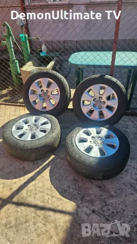 Продавам 16" алуминиеви джанти за ауди
