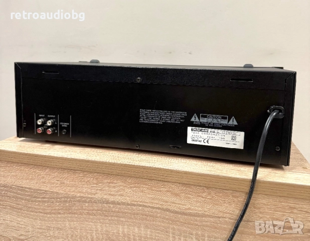🔉Колекционерски професионален двукасетъчен дек TASCAM 202 MKIII - записващ и на двете гнезда🔉, снимка 7 - Декове - 52930262