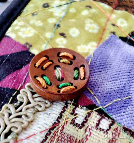 Дизайнерска чанта мозайка, снимка 13 - Чанти - 41337623