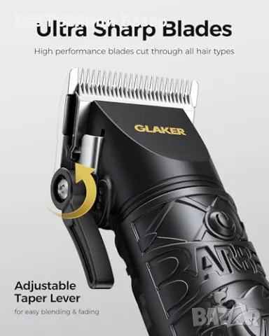 Нов Професионален тример 6 в 1 за брада коса, безжичен мощен уред мъже, снимка 4 - Машинки за подстригване - 49392976