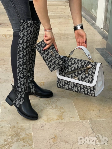 дамски ботуши louis vuitton christian dior, снимка 14 - Дамски ботуши - 51442701