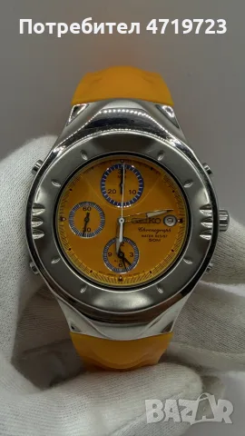 Seiko Macchina Sportiva Chronograph by Giugiaro Design, снимка 2 - Мъжки - 56020829