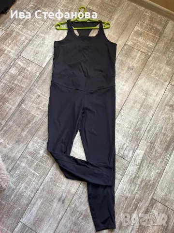 Нов спортен черен кардио cardio гащеризон за фитнес тренировка спорт , снимка 2 - Гащеризони - 49380298