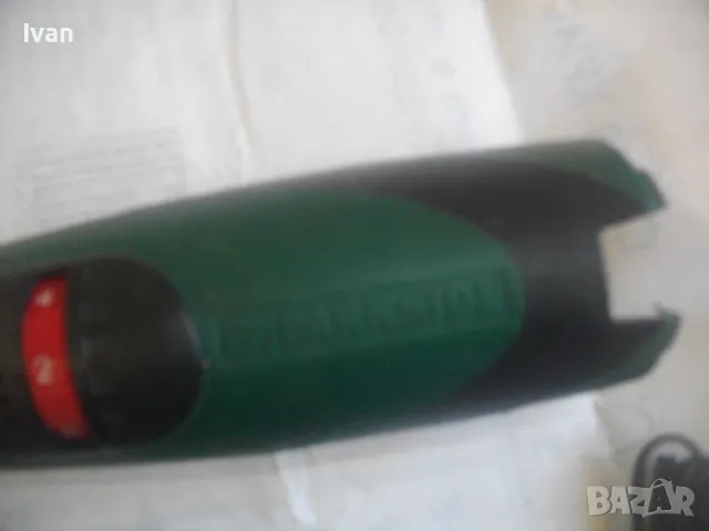 9,6V Parkside НЕМСКА АКУМУЛАТОРНА МИНИ ДРЕЛКА ШЛИФОВАЛКА С 2 БАТЕРИИ И ЗАРЯДНО, снимка 7 - Други инструменти - 50414918