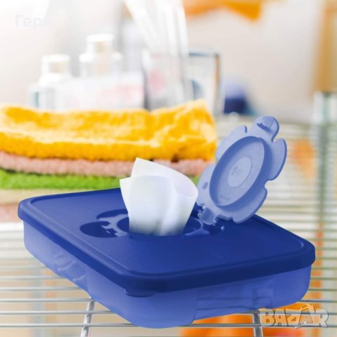 Tupperware контейнер за мокри кърпички, снимка 2 - Други - 35449573