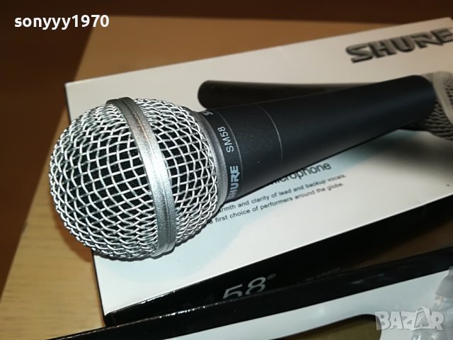 SHURE MIC+CABLE 2911221527, снимка 2 - Микрофони - 38840255