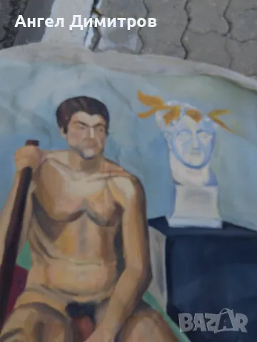 Маслена картина платно , снимка 3 - Картини - 47266025