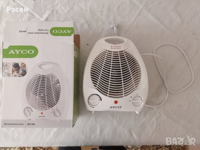 Духалка Ayco AFH -1212  - 30 лв., снимка 2 - Отоплителни печки - 40552874