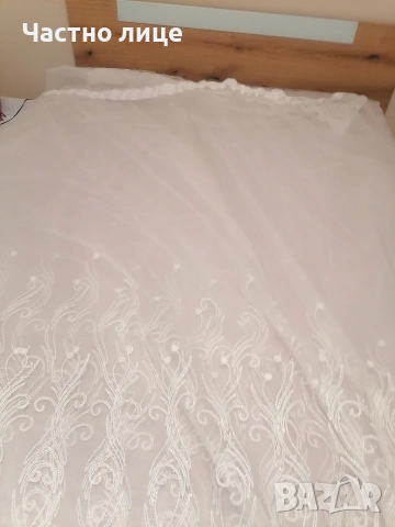 3/2,5 м. Ново перде екрю цвят, снимка 6 - Пердета и завеси - 53215695