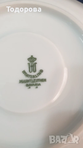 Порцеланов сет теменужки - Бавария, снимка 7 - Сервизи - 53061555