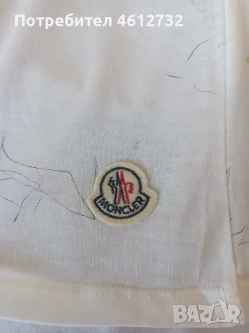 Дамска оригинална тениска Moncler, снимка 5 - Тениски - 55726637