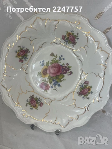 Плато порцелан Weimar, снимка 2 - Антикварни и старинни предмети - 51381457