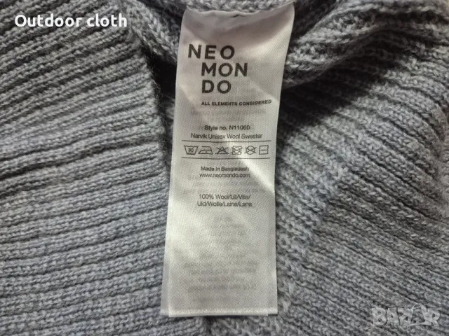 NeoMonDo вълнен пуловер туризъм ски лов риболов бушкрафт, снимка 4 - Пуловери - 48840360
