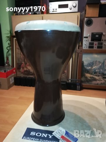 ГОЛЯМА ТАРАМБУКА КАФЯВ ГЛАНЦ 42Х26СМ 2507231002, снимка 6 - Ударни инструменти - 41650737