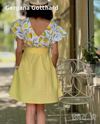 Дамска лятна рокля, снимка 4 - Рокли - 52342987