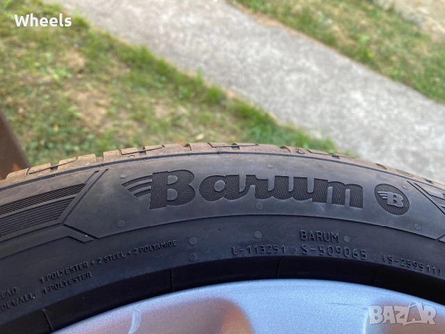 4бр. Летни гуми 215/50/17 Good Year Barum 95Y XL, снимка 6 - Гуми и джанти - 51581598