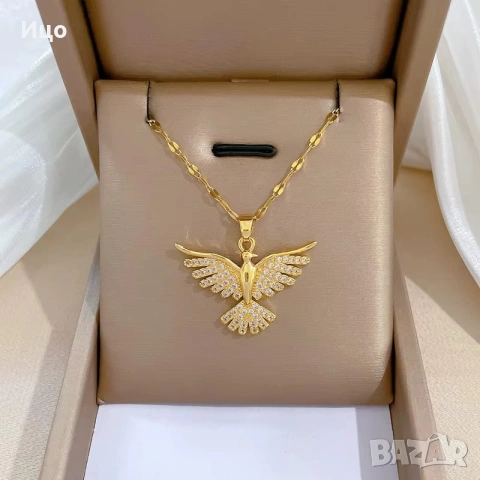 Нежни дамски колиета , снимка 16 - Колиета, медальони, синджири - 53180687