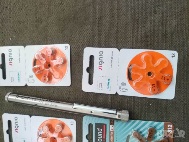 Продавам powerone p312 accu pen charger и батерии  за слухов апарат, снимка 3 - Друга електроника - 38691001