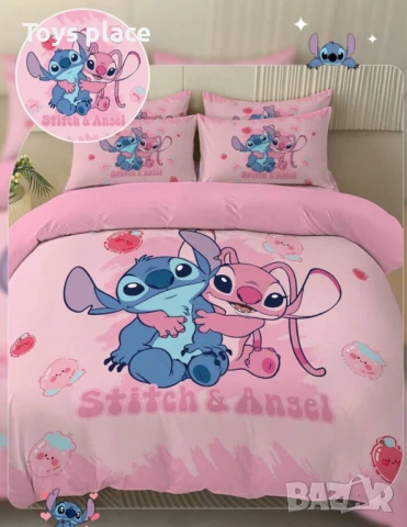 Спален комплект 2 части Лило и Стич Lilo and Stitch 135*200см , снимка 3 - Спално бельо и завивки - 50822394