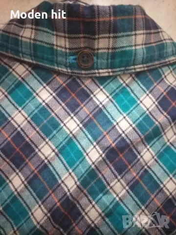 H&M памучна карирана риза за момче, размер 146 см., снимка 9 - Детски ризи - 47543183