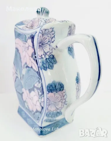 Порцеланов чайник China Jingdezhen , снимка 3 - Други ценни предмети - 49148000
