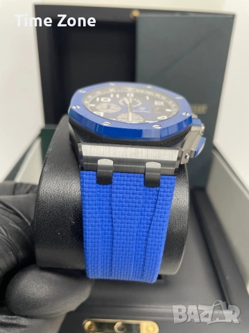 Audemars Piguet Royal Oak Offshore Chronograph 44mm Blue & Black Ceramic Различни Варианти, снимка 7 - Мъжки - 52998231