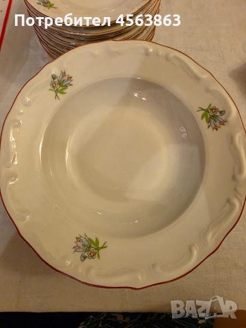 Порцеланови чинии-дълбоки, снимка 2 - Чинии - 51580976