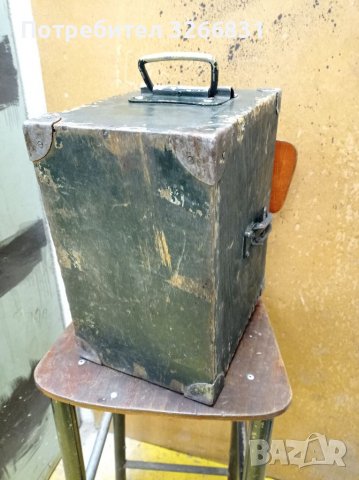 Старо военно сандъче , снимка 4 - Антикварни и старинни предмети - 39860765