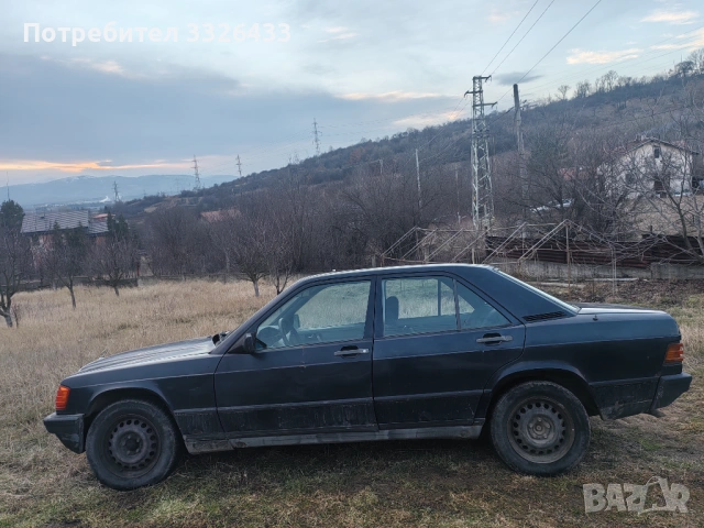 Мерцедес 190 2.0 Дизел - перфектно състояние , снимка 3 - Автомобили и джипове - 53281543