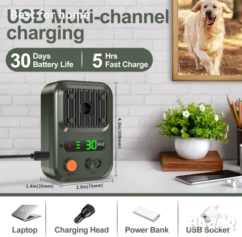 Устройства против лай, снимка 2 - За кучета - 49166070