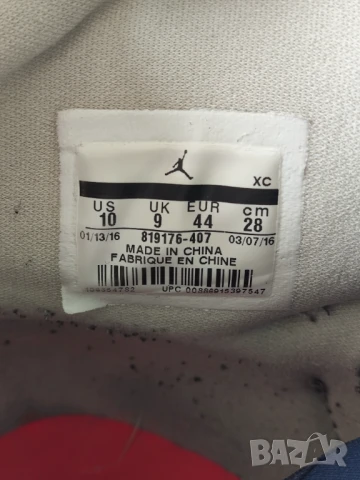 оригинални Nike Air Jordan 1 High Nouveau 'Navy Snake', снимка 8 - Маратонки - 50783257