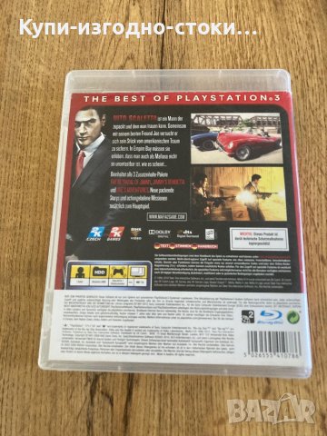 Mafia II - PS3, снимка 2 - Игри за PlayStation - 42590641