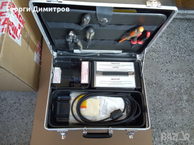 прахосмукачка / куфар за инструменти за сервизни инженери компютърджии CONVAC английска уникална, снимка 9 - Прахосмукачки - 39532081