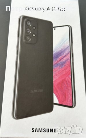 Продавам нови Samsung A 53 5G + оригинално бързозарядно Samsung., снимка 2 - Samsung - 38819968